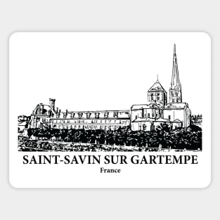 Saint-Savin sur Gartempe - France Magnet